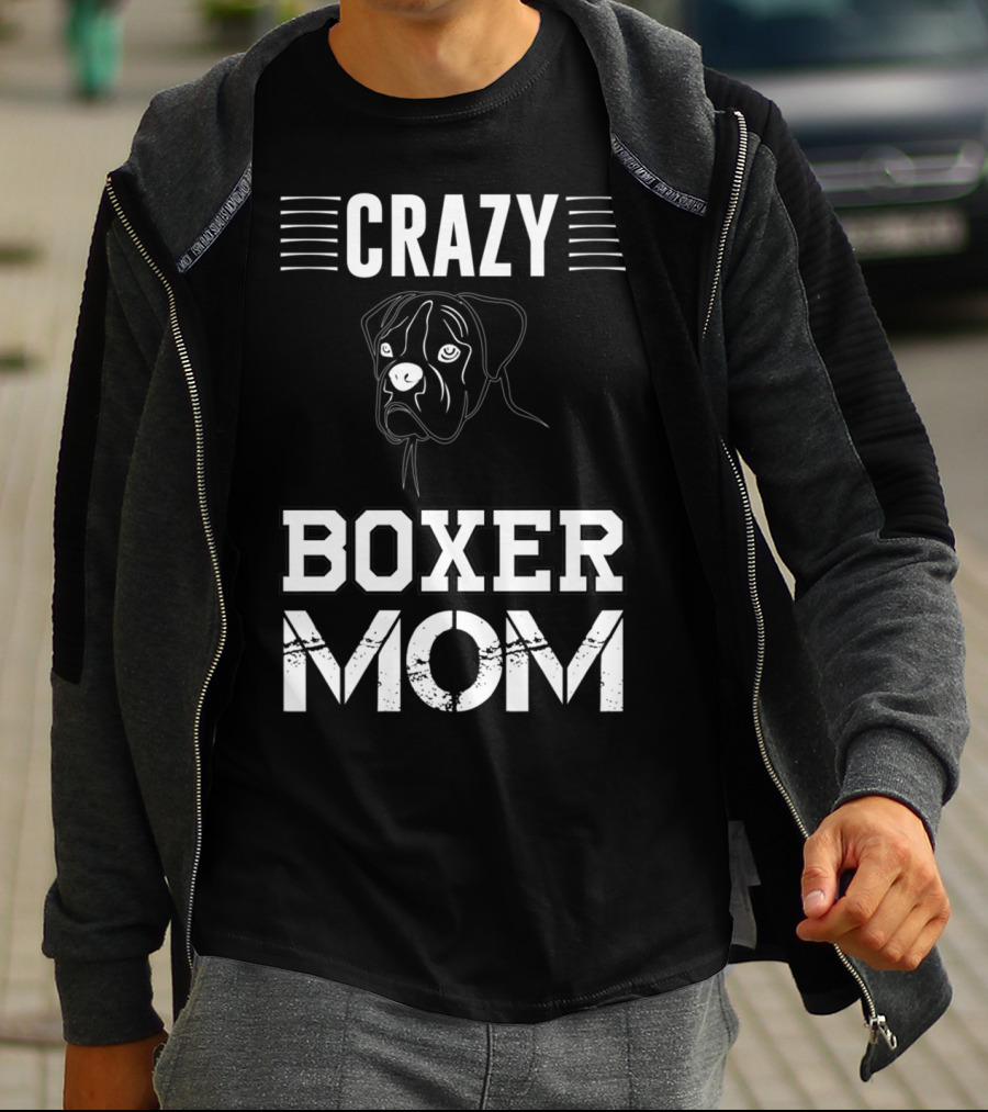 CRAZY BOXER MOM T-Shirt