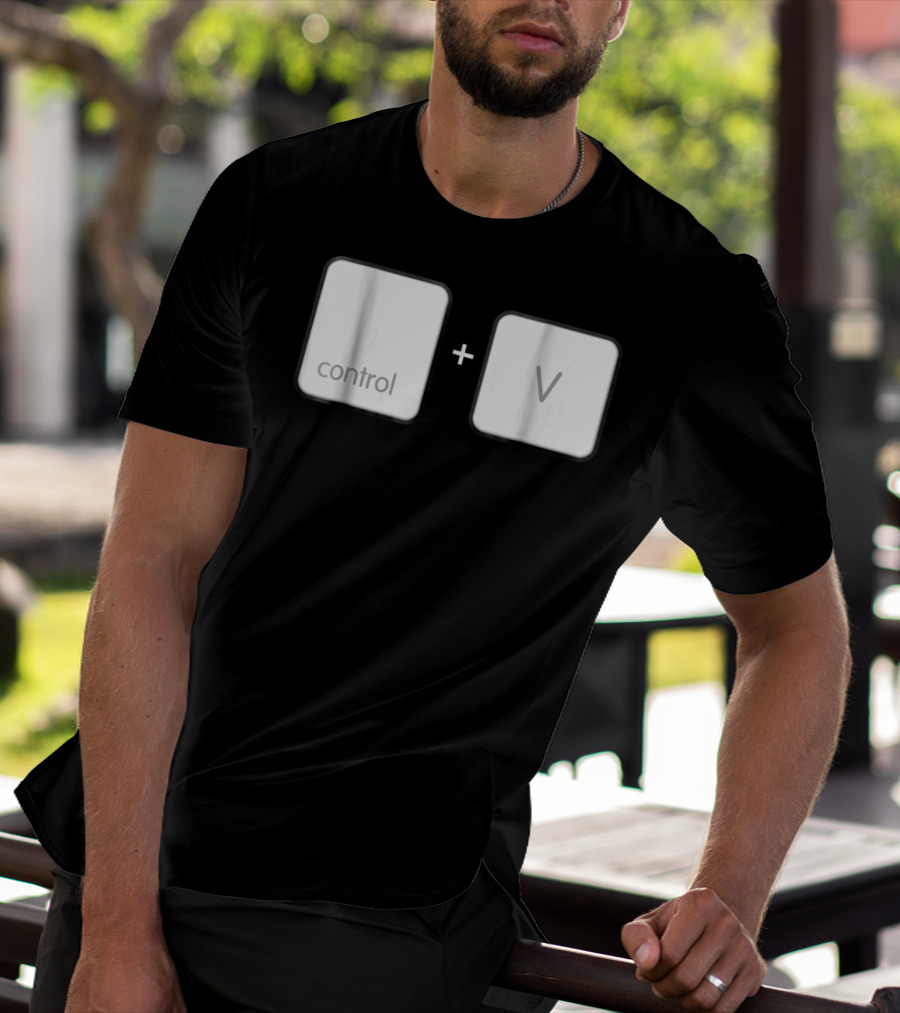 Control V Plus Daddy Daughter Copy And Paste T-Shirt