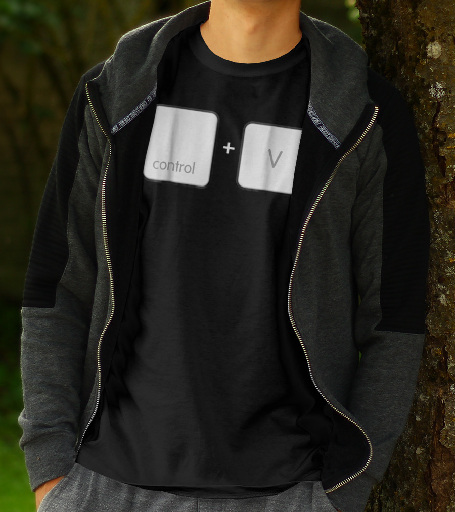 Control V Plus Daddy Daughter Copy And Paste T-Shirt