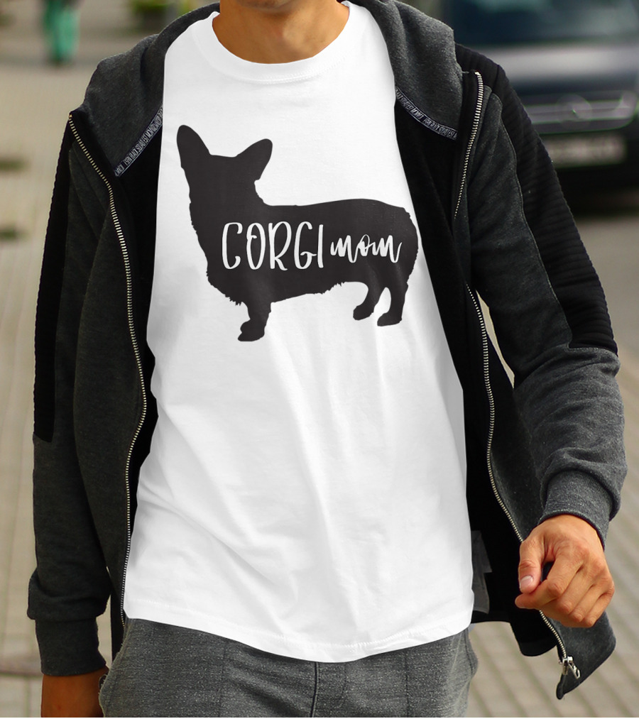 Corgi Mom Corgi Dog T-Shirt