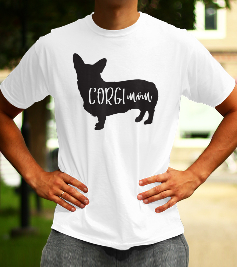 Corgi Mom Corgi Dog T-Shirt