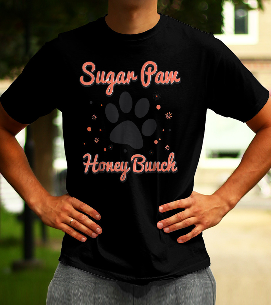 Sugar Paw Honey Bunch Cute Dog T-Shirt