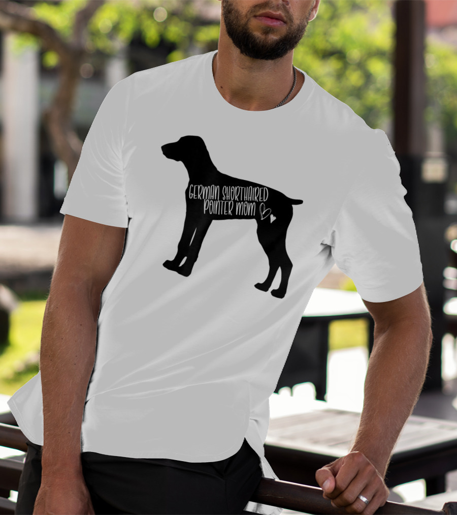 German Shorthaired Pointer Mom ♥ T-Shirt