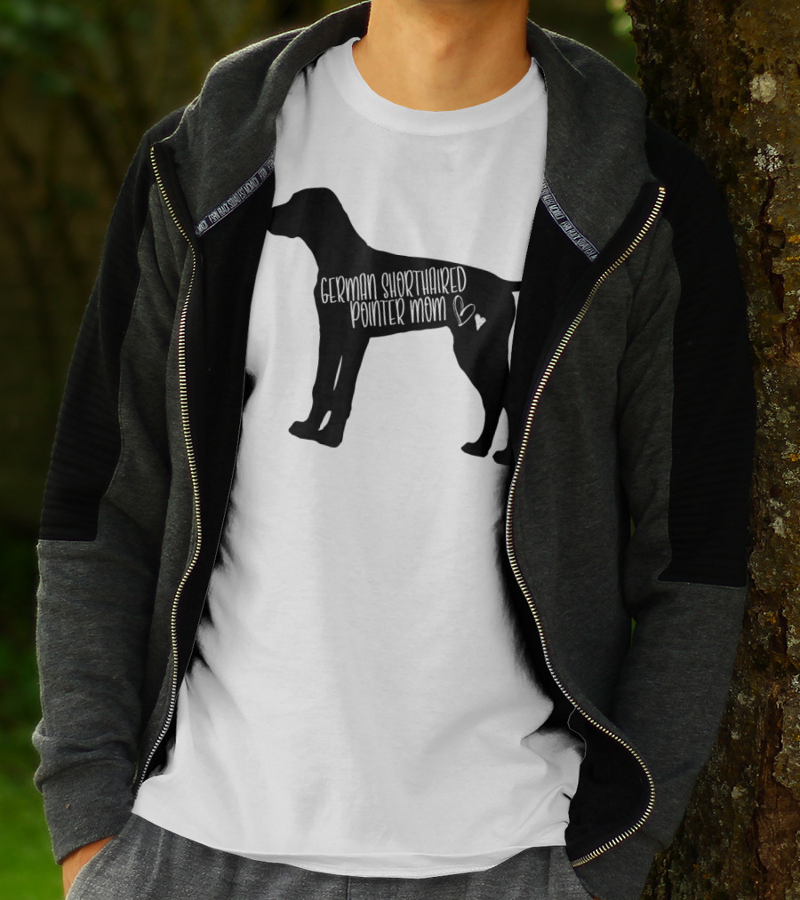 German Shorthaired Pointer Mom ♥ T-Shirt