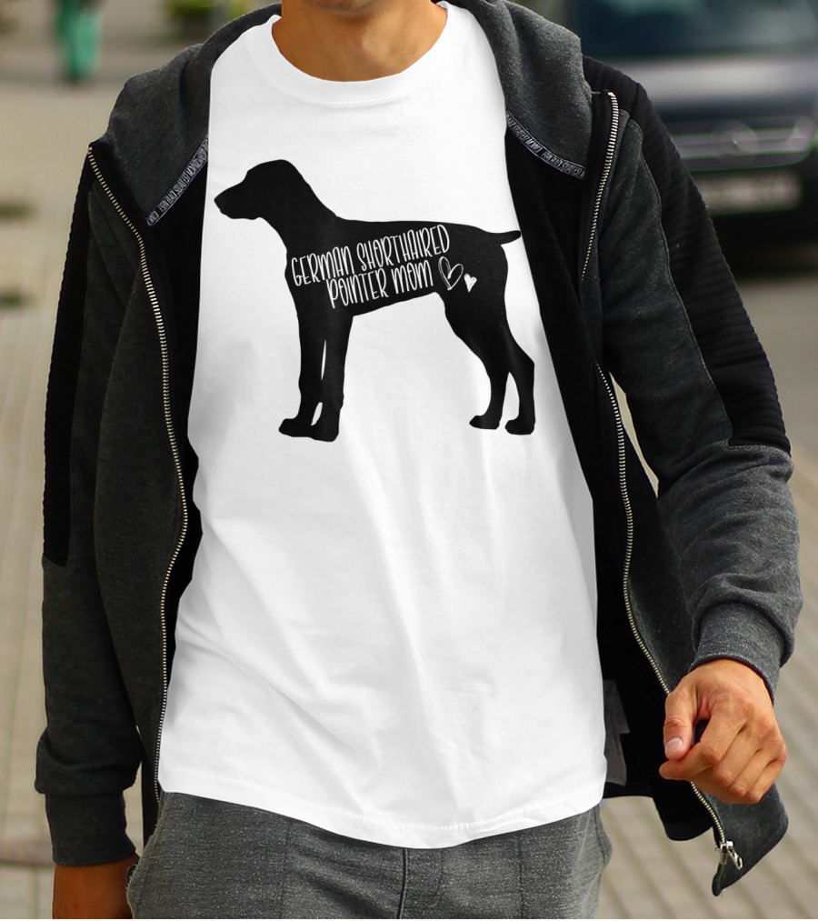 German Shorthaired Pointer Mom ♥ T-Shirt