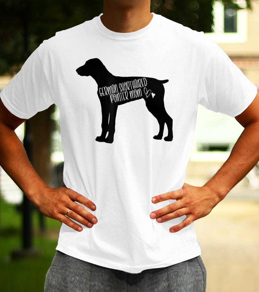 German Shorthaired Pointer Mom ♥ T-Shirt