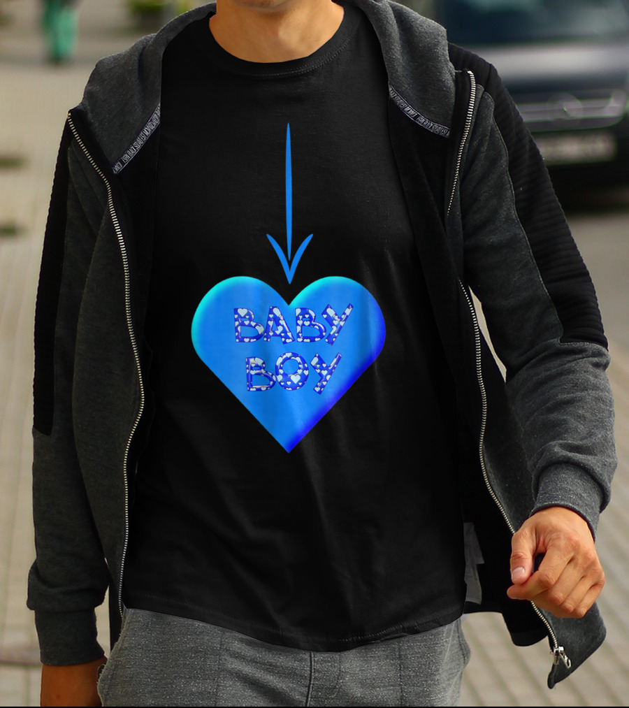 Baby Boy Cute Pregnancy To Be It's A Boy Mommy T-Shirt