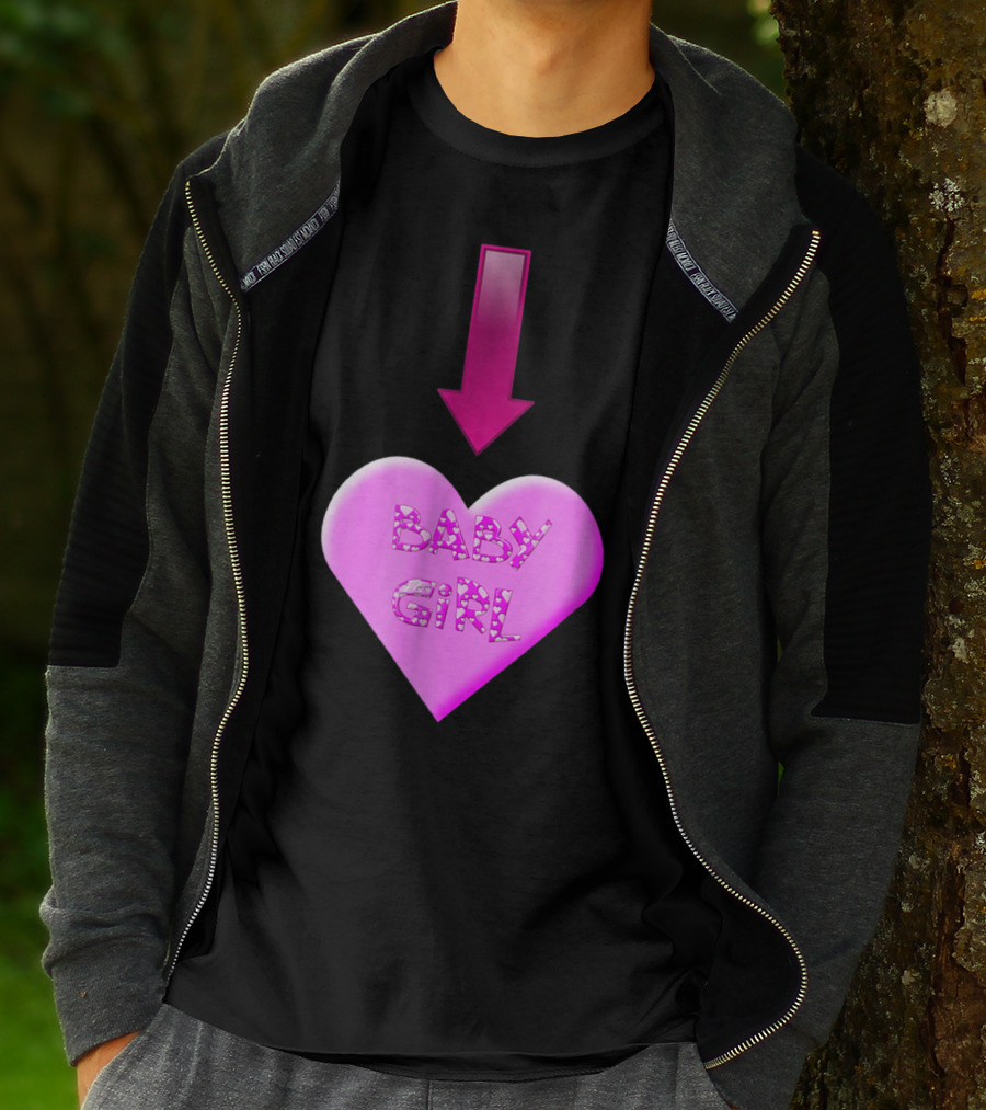 Baby Girl Mommy Cute Pregnancy It’s A Girl T-Shirt