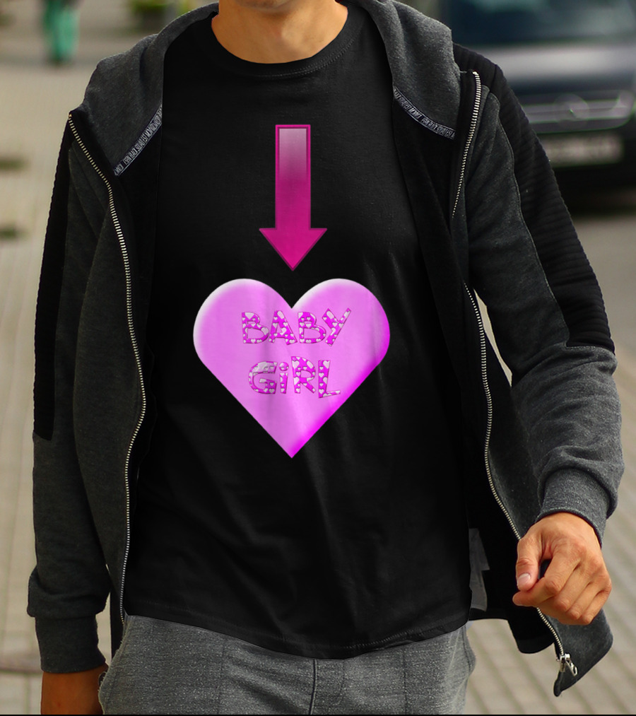 Baby Girl Mommy Cute Pregnancy It’s A Girl T-Shirt