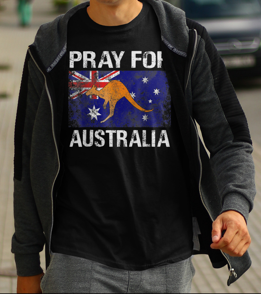 Pray For Australia Animal Rescue Extinction T-Shirt