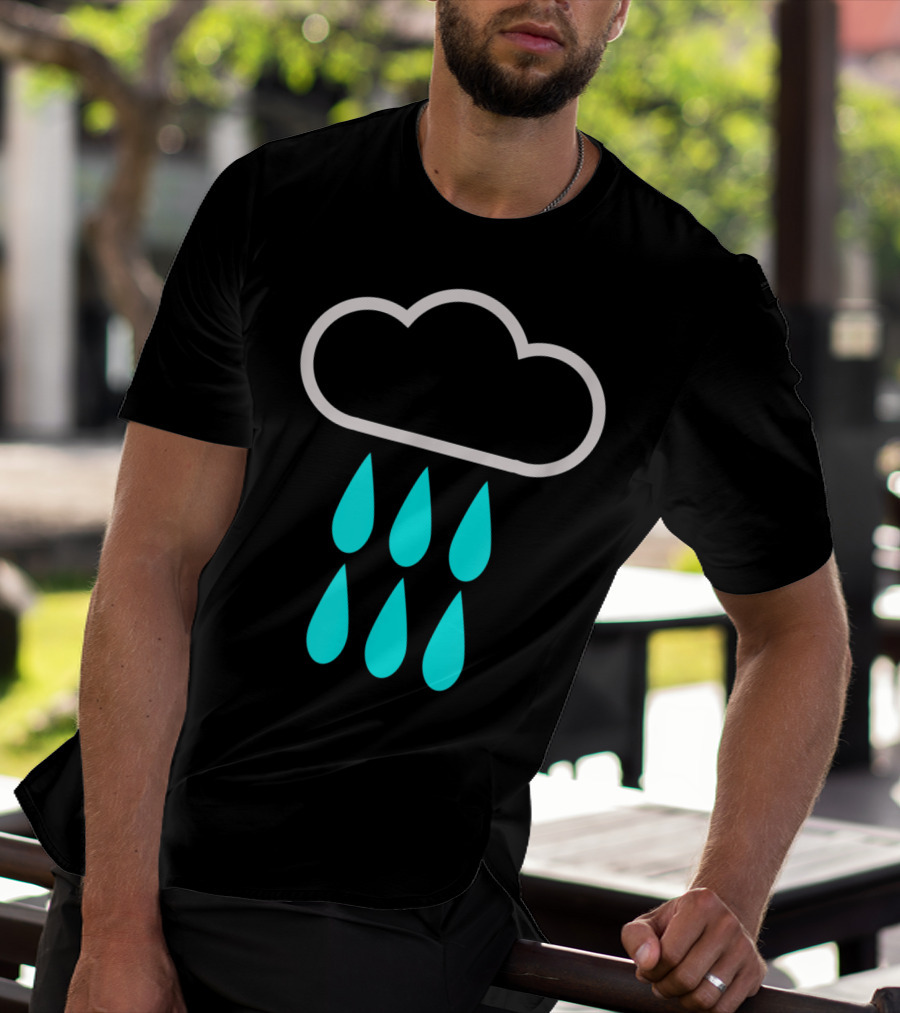 Rain For Australia Beneath The Cloud Droplets T-Shirt