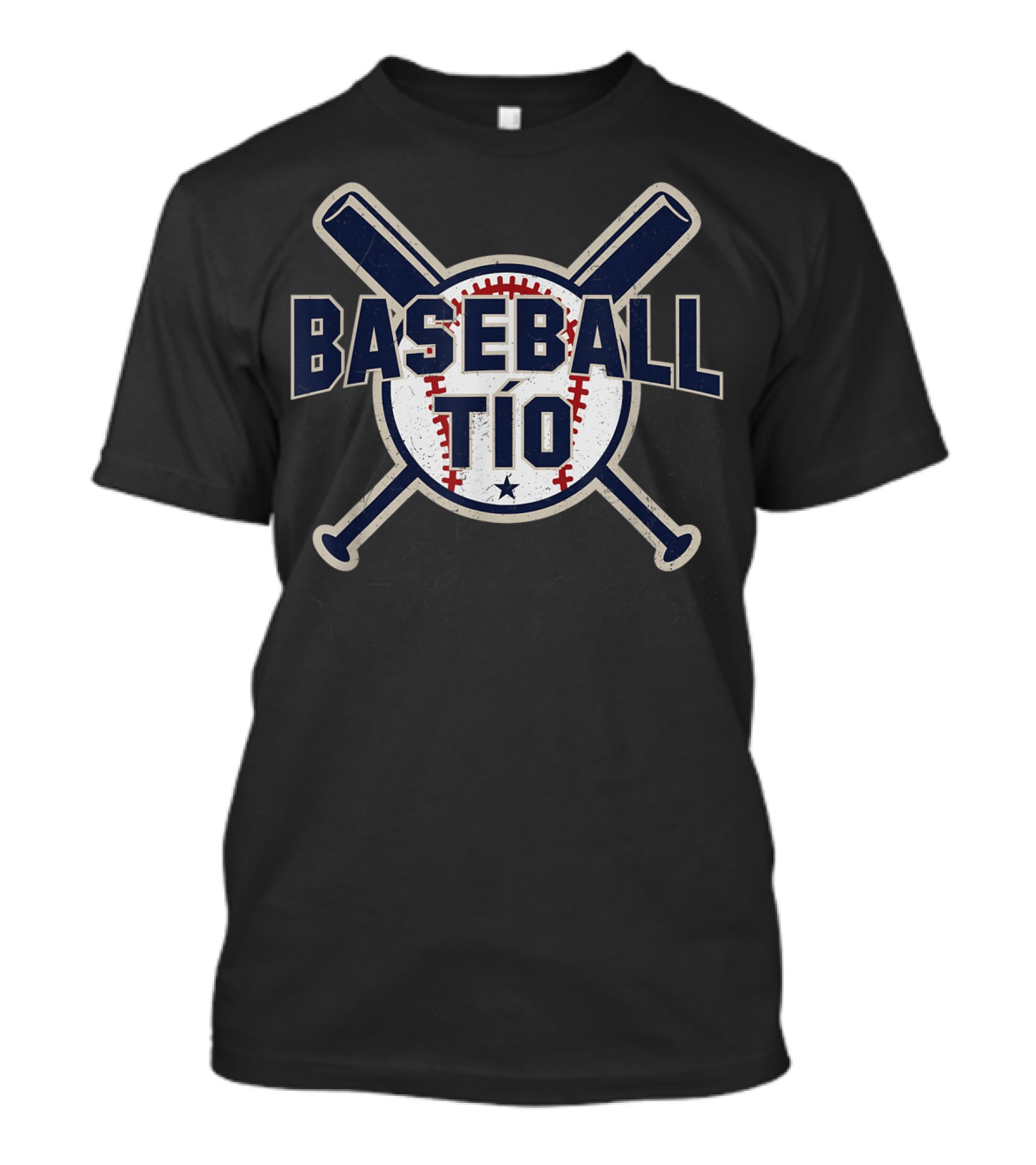 Baseball Tio Spanish Softball Uncle Vintage Baseball T-Shirt