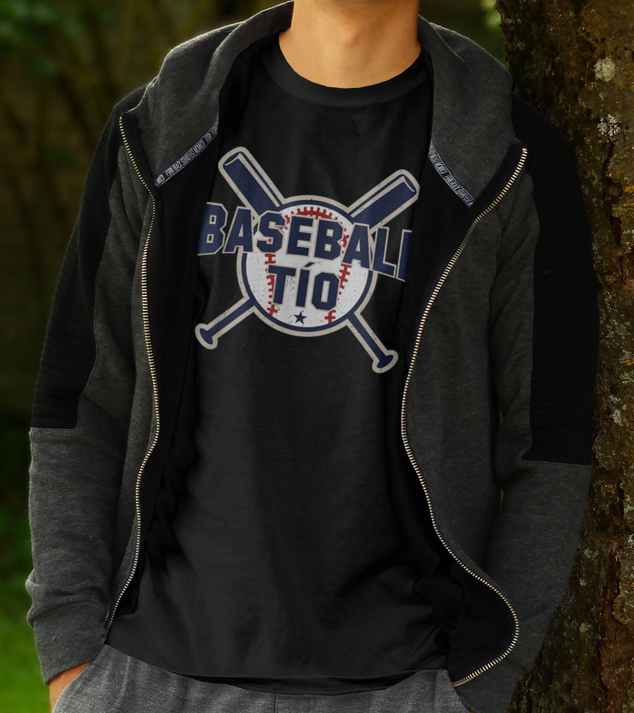 Baseball Tio Spanish Softball Uncle Vintage Baseball T-Shirt