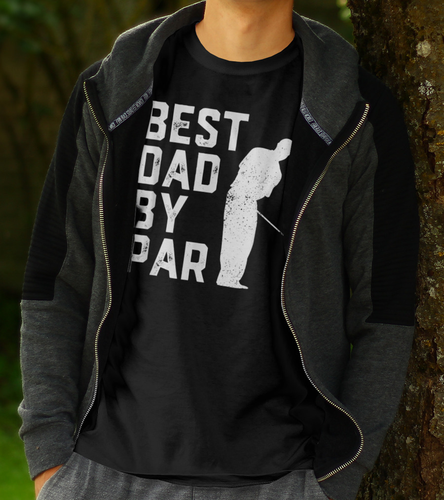 Best Dad By Par Golf Lover T-Shirt