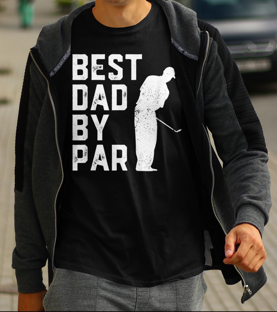 Best Dad By Par Golf Lover T-Shirt