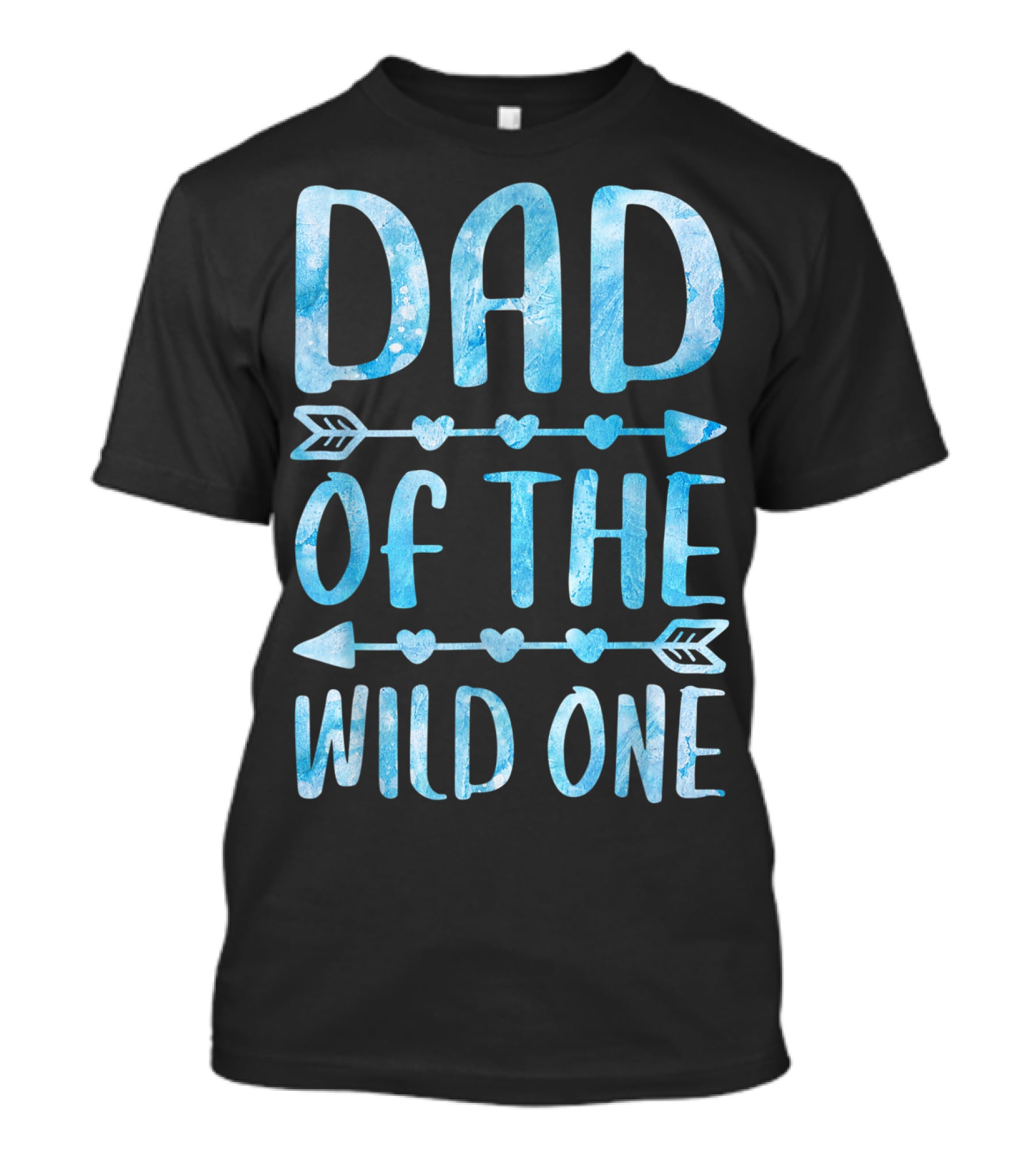Dad Of The Wild One Father's Day Arrow Hearts T-Shirt
