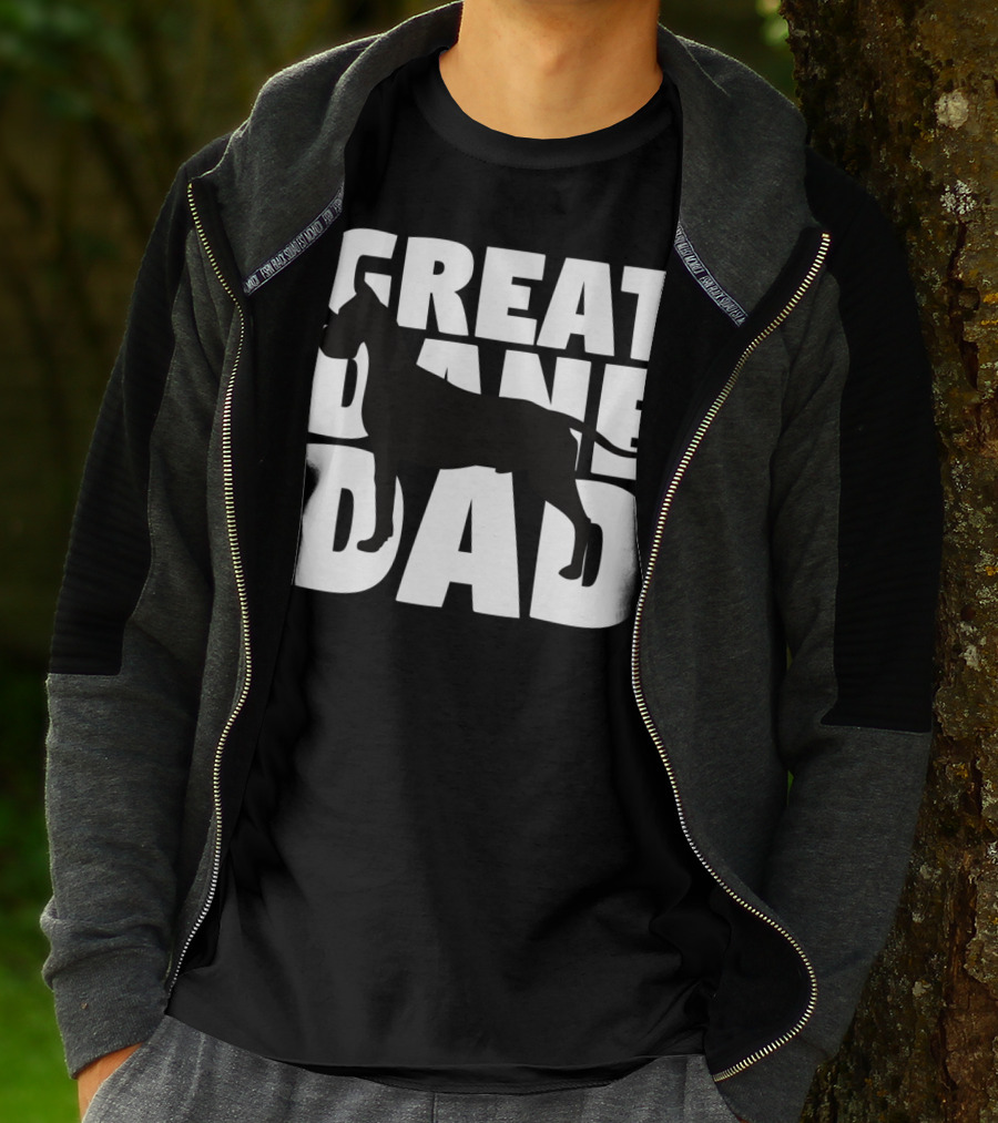 Great Dane Dad Dog Father Great Dane Dad T-Shirt