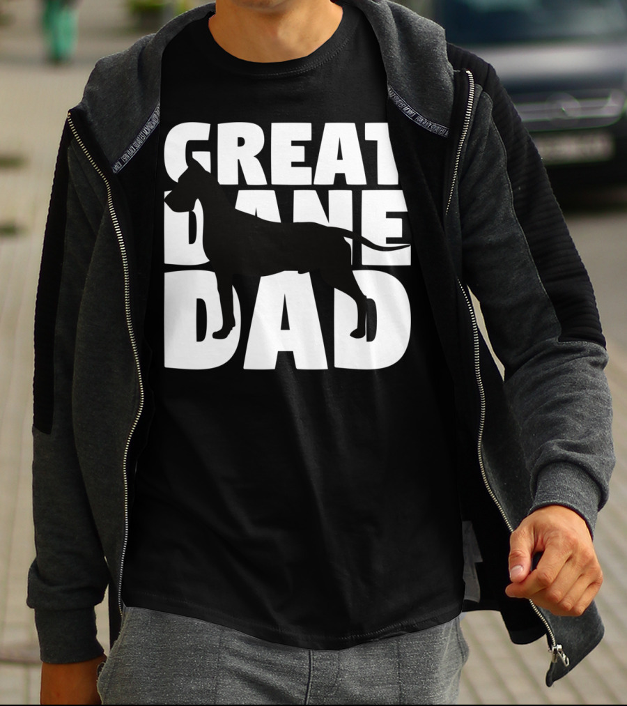 Great Dane Dad Dog Father Great Dane Dad T-Shirt