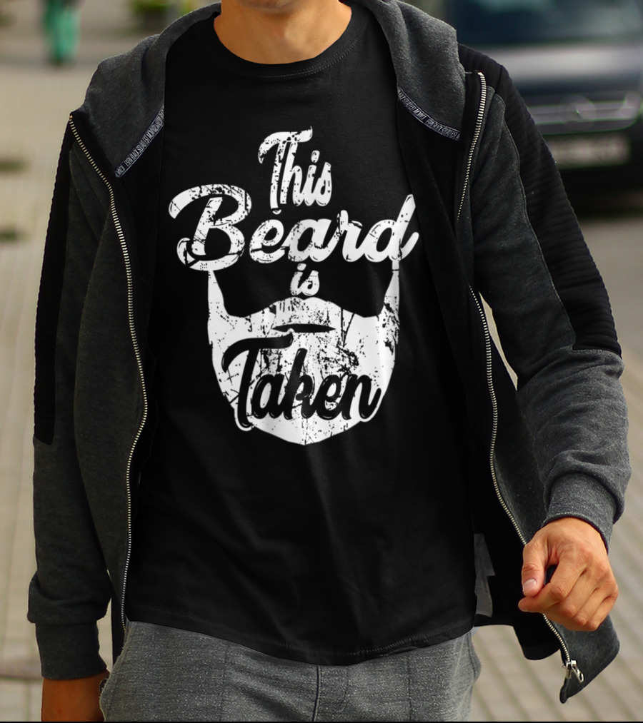 Mens Funny This Beard Is Taken T-Shirt