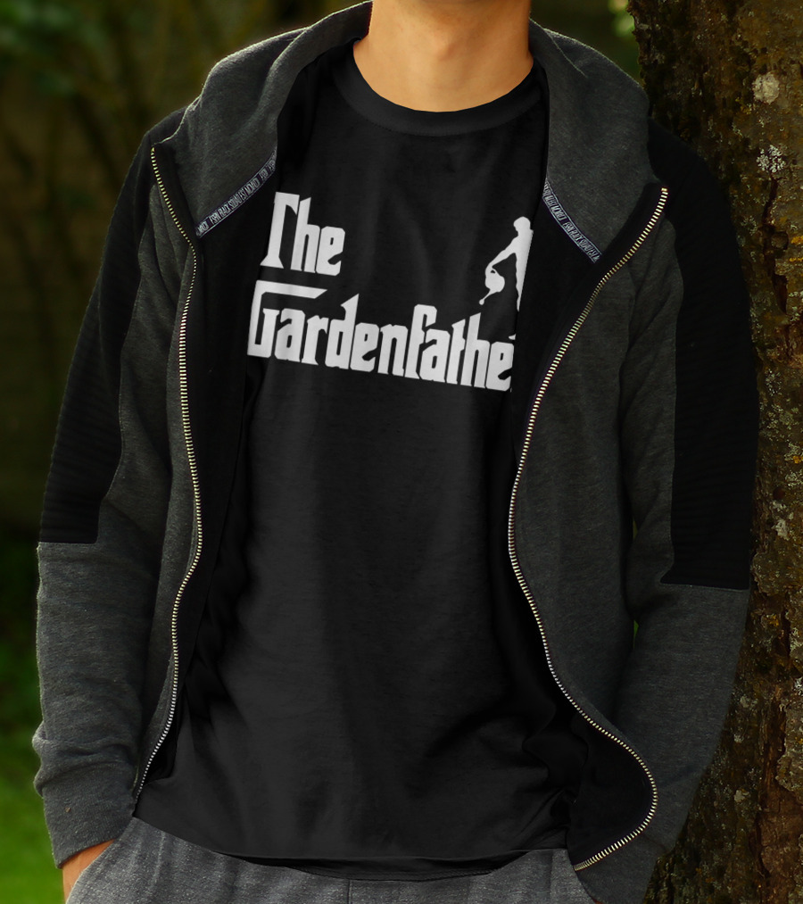 The Gardenfather Best Gardening Father Iconic Watering T-Shirt