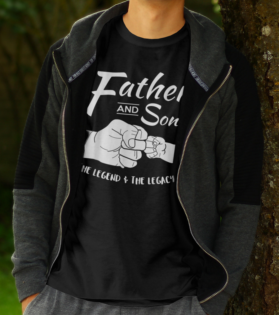 Father And Son The Legend And The Legacy T-Shirt