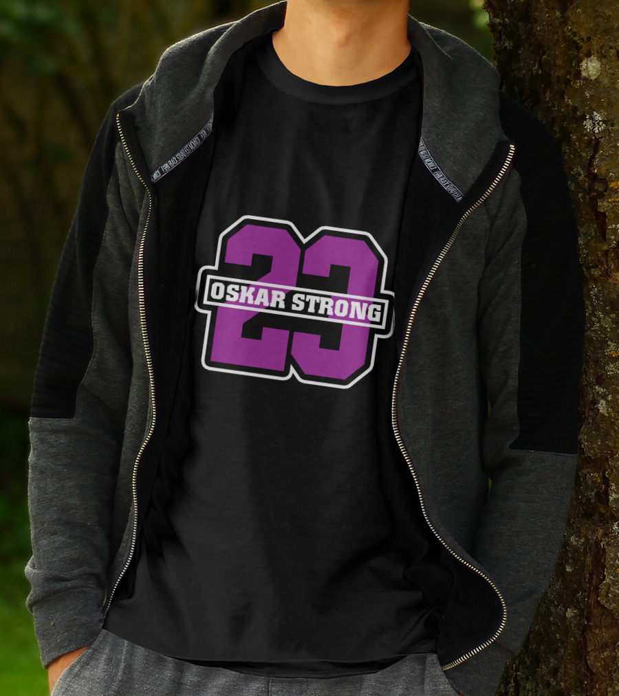 Oskar Strong 23 Philadelphia Flyers T-Shirt