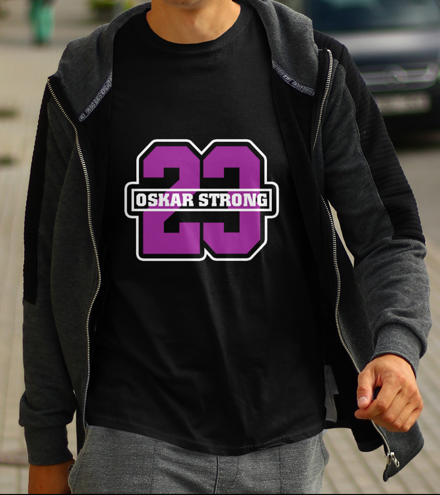 Oskar Strong 23 Philadelphia Flyers T-Shirt