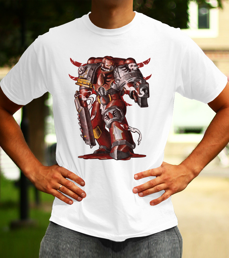 WH Blood Angels Space Marine Warhammer 40K T-Shirt