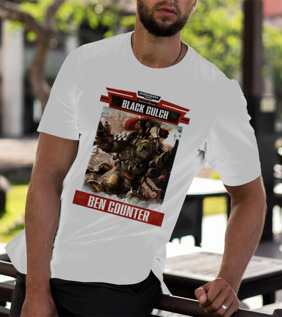 Warhammer 40000 Sanctus Reach Black Gulch Ben Counter T-Shirt