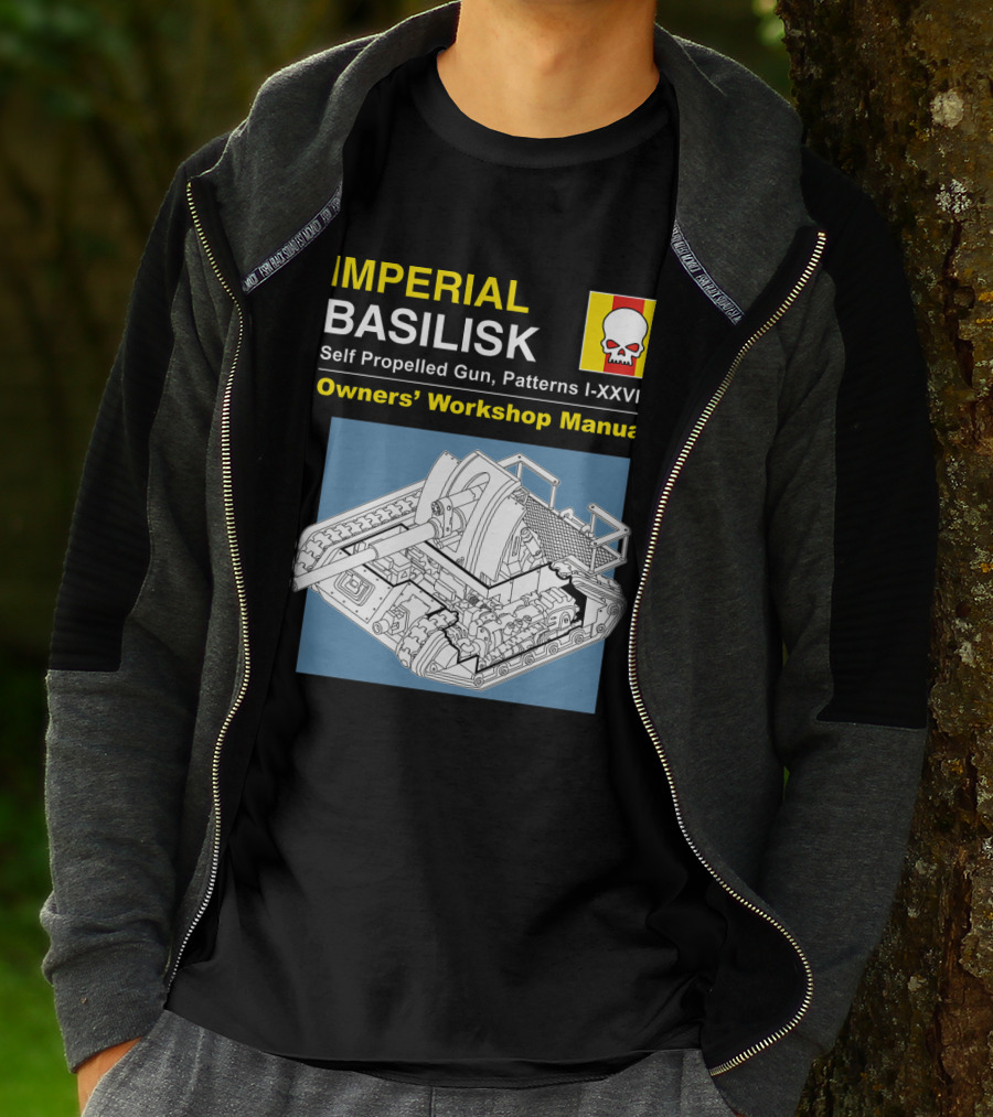 IMPERIAL BASILISK Self Propelled Gun Owners' Workshop Manual T-Shirt
