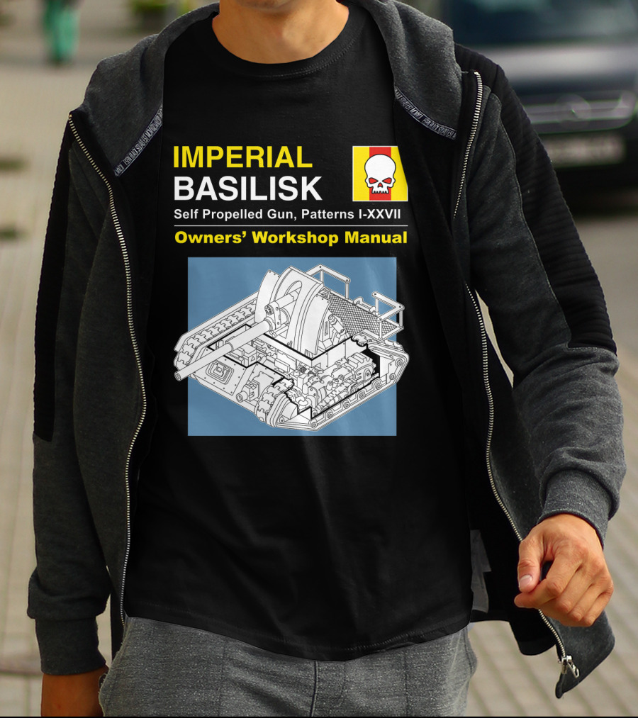 IMPERIAL BASILISK Self Propelled Gun Owners' Workshop Manual T-Shirt