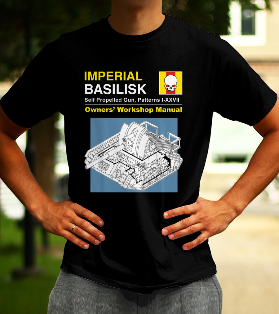IMPERIAL BASILISK Self Propelled Gun Owners' Workshop Manual T-Shirt