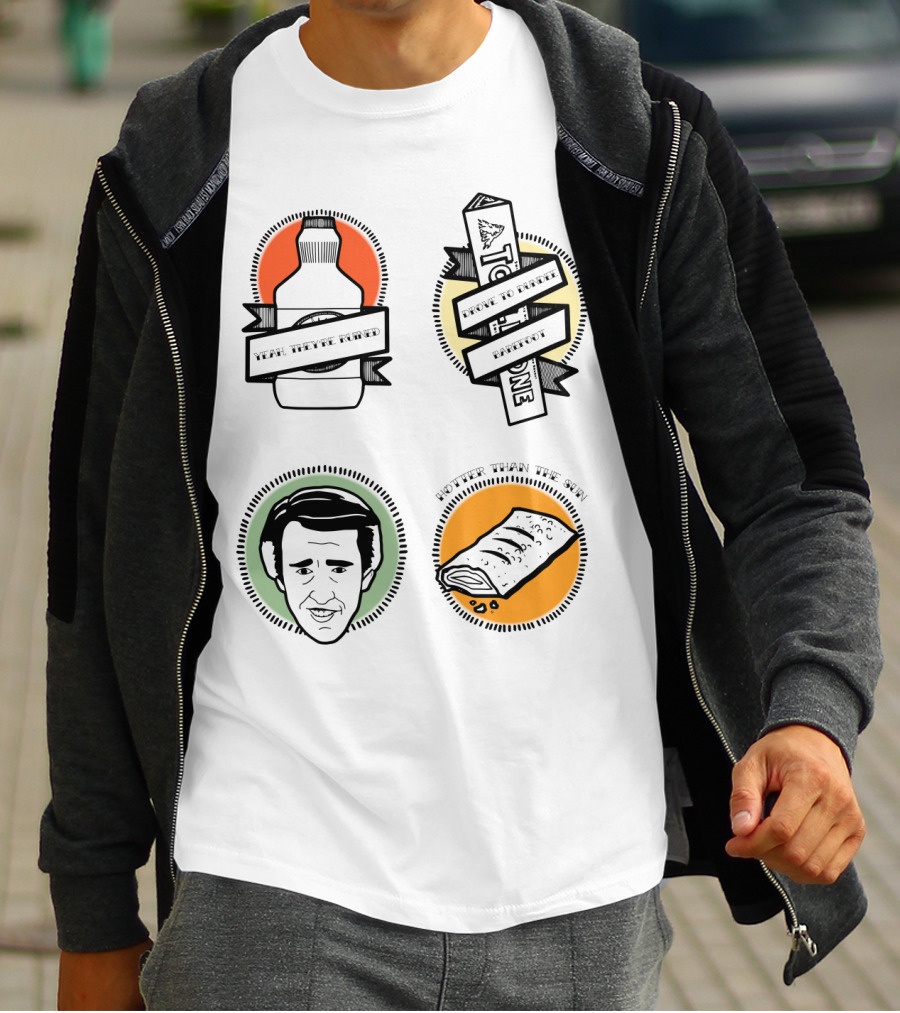 Yep They're Bond Drive To Dundee Alan Partridge Hotter Than The Sun T-Shirt