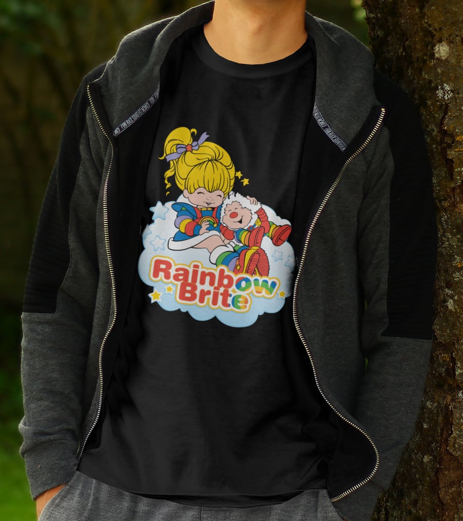 Rainbow Brite And Twink Smiling Happiness Cloud Adventure T-Shirt