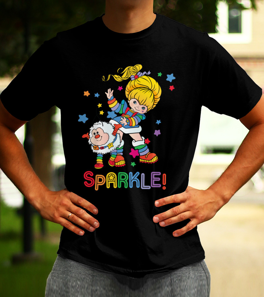 Rainbow Brite Sparkle Colorful Adventure With Twinkling Stars T-Shirt
