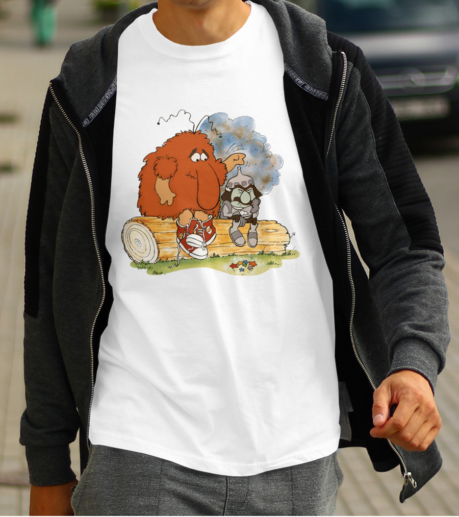 Rainbow Brite Murky Lurky And Cloudy Gloom On Log T-Shirt