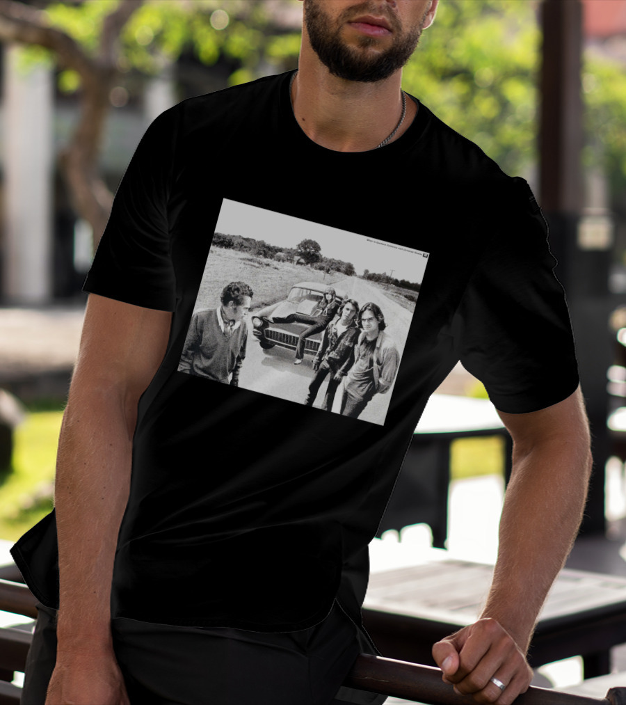 Two Lane Blacktop Picture Southern California Chevrolet Coupe Scene T-Shirt