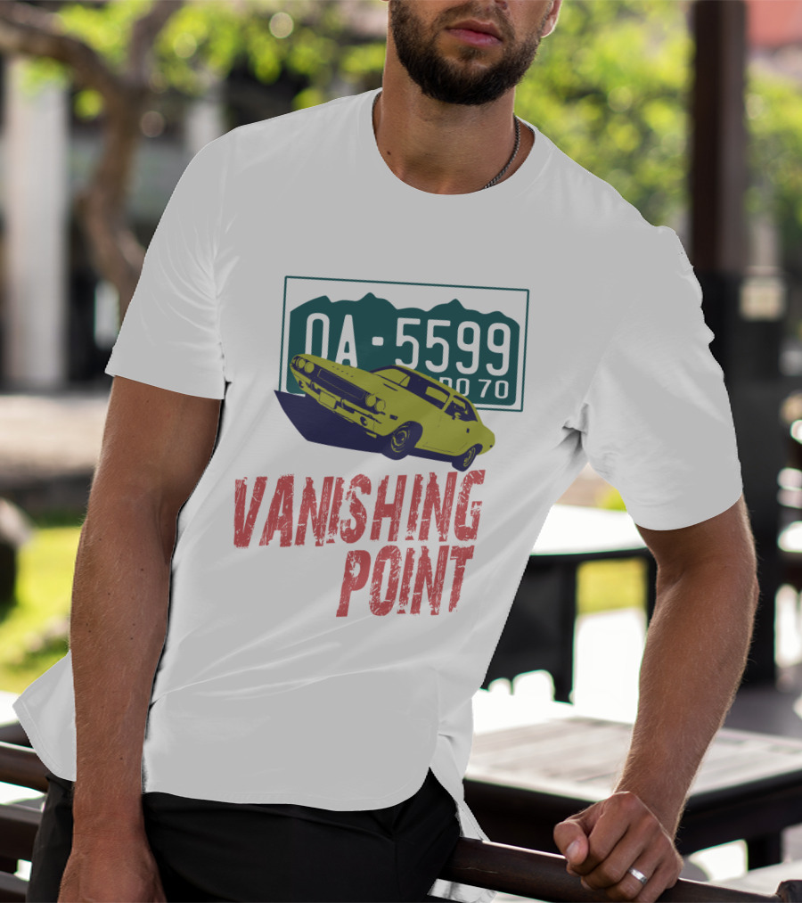 Vanishing Point OA-5599 70s Car Iconic Reference T-Shirt