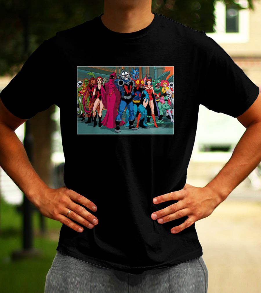 She Ra Horde Villains Group Masters Of The Universe T-Shirt