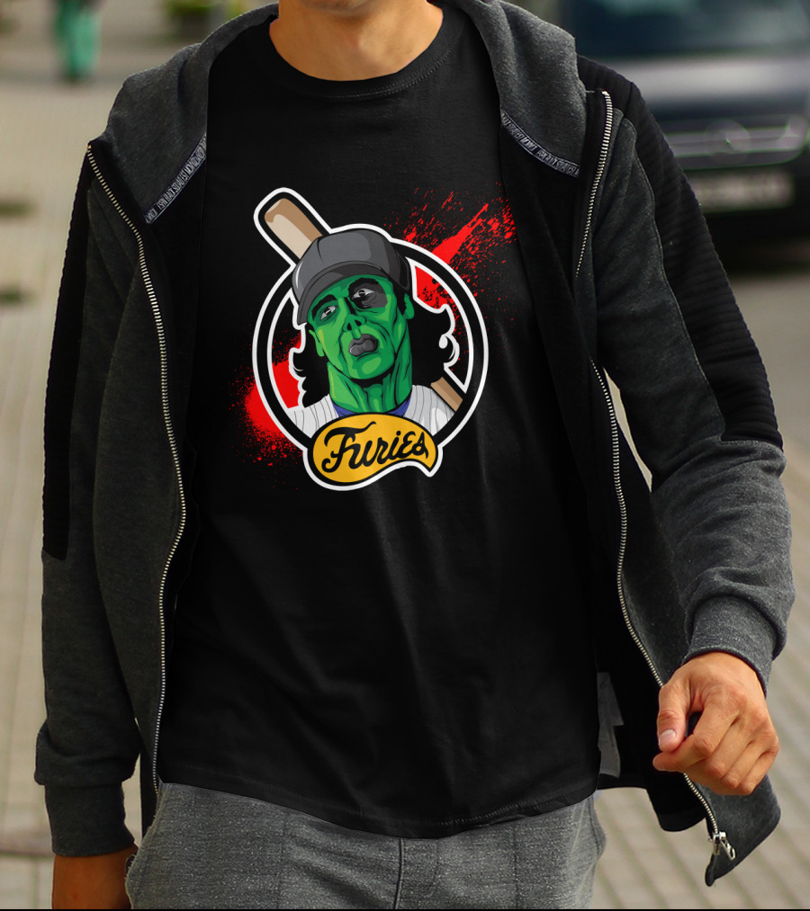 The Warriors Furries Baseball Zombie Mashup T-Shirt