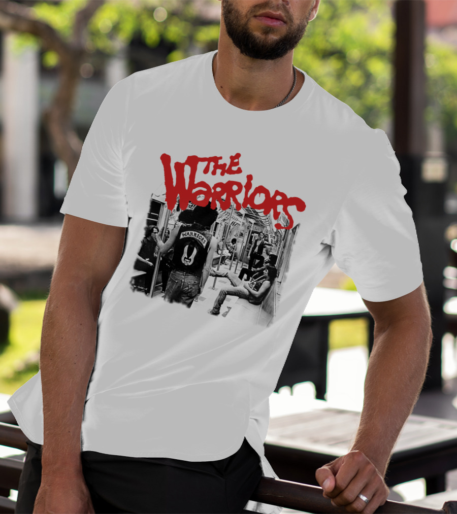 The Warriors Movie Subway Scene Iconic Street Gang Jacket T-Shirt