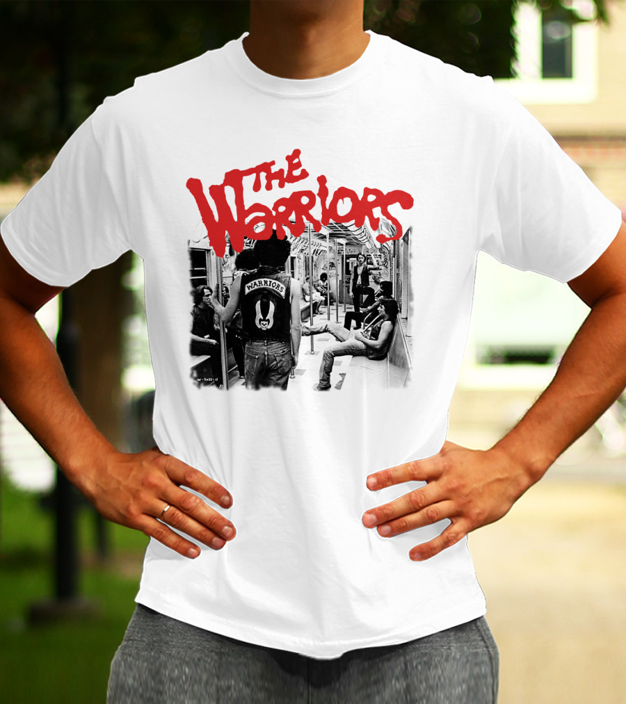 The Warriors Movie Subway Scene Iconic Street Gang Jacket T-Shirt