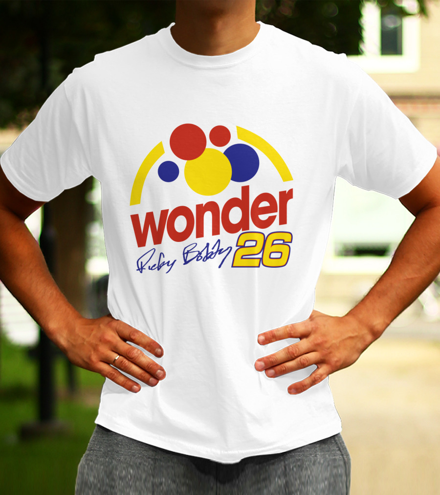 Wonder 26 Ricky Bobby Talladega Nights Snapback T-Shirt