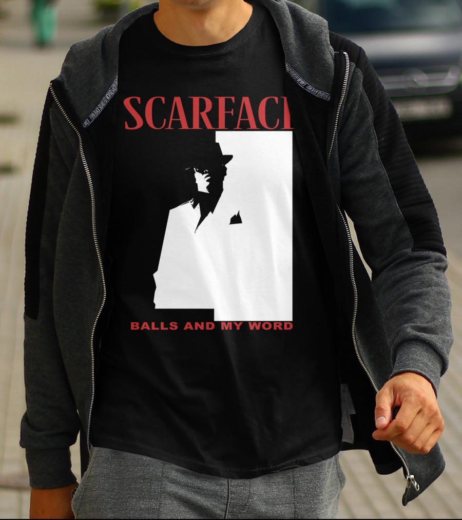 Scarface Balls And My Word Classic T-Shirt