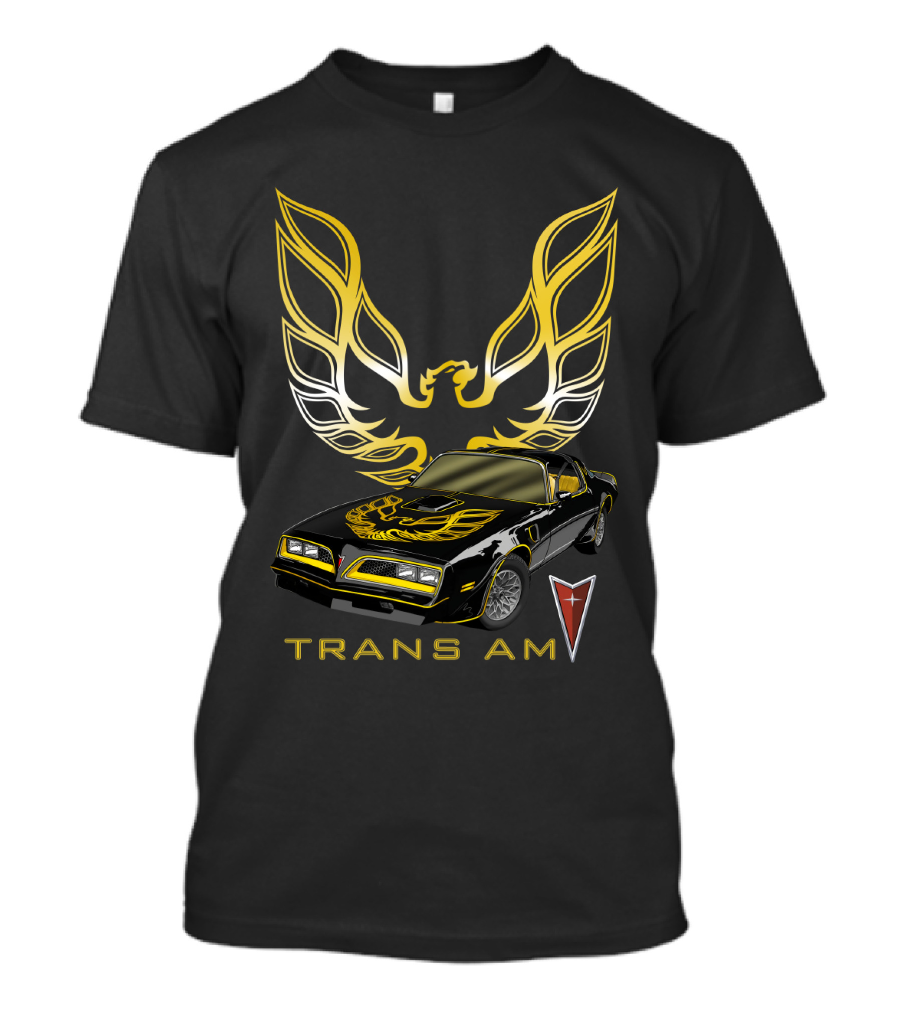 Pontiac Trans Am Firebird Logo Classic Car T-Shirt