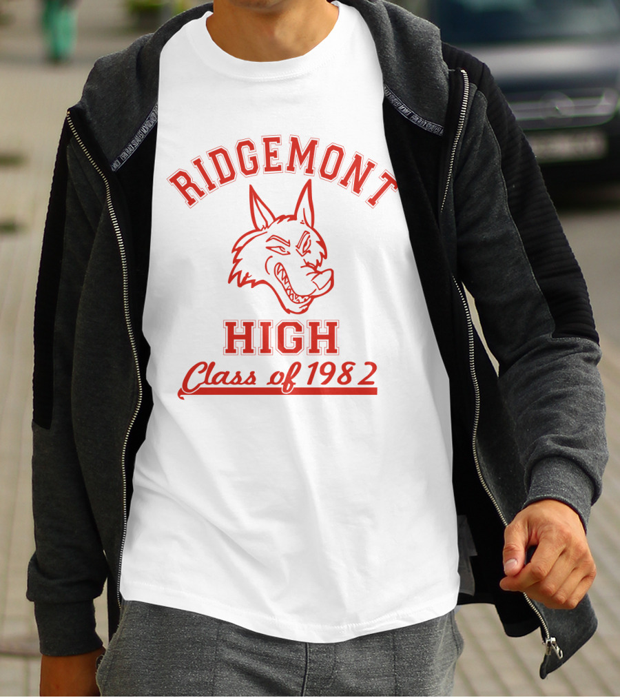 Ridgemont High Class Of 1982 Wolf T-Shirt