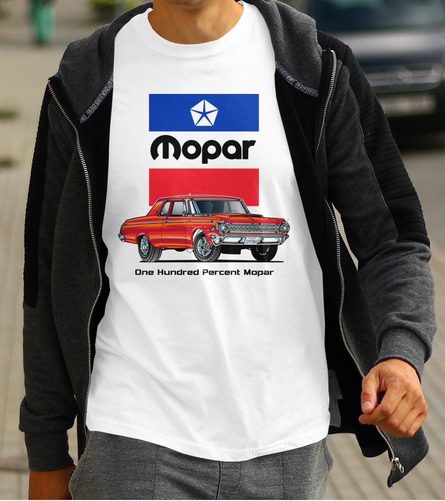 Mopar One Hundred Percent 1964 Dodge Super 440 T-Shirt