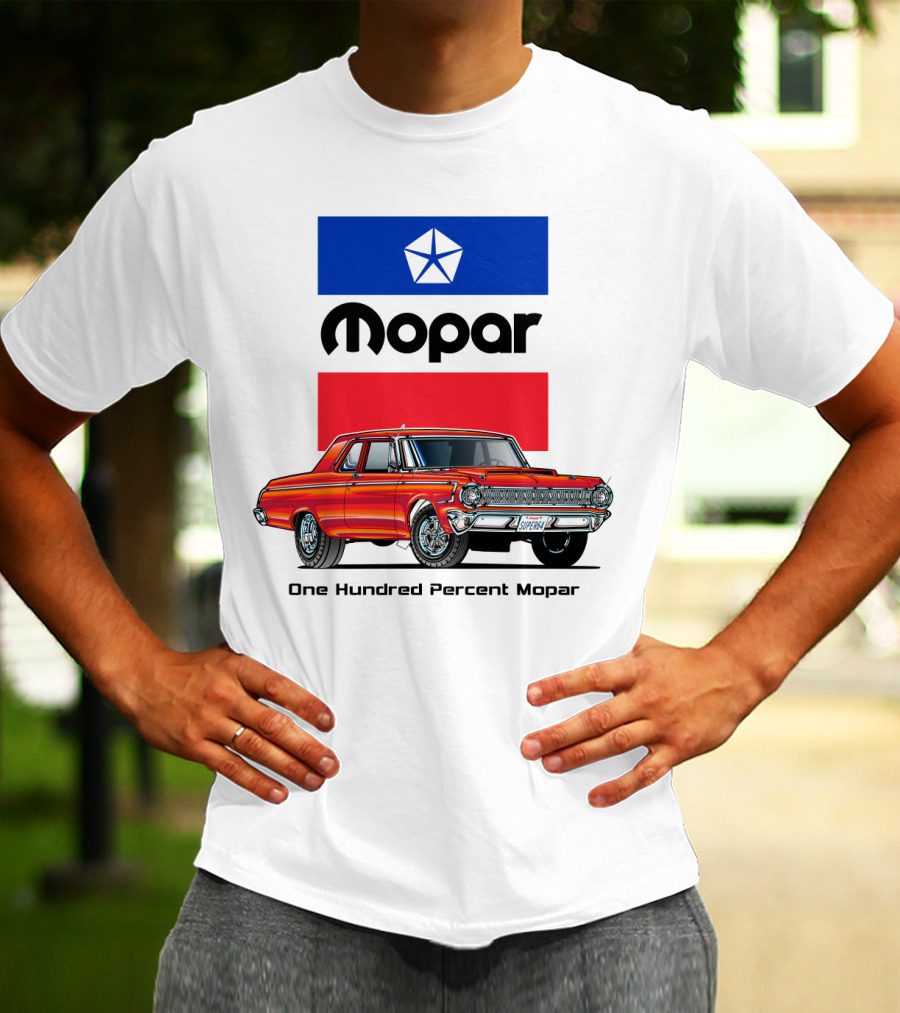 Mopar One Hundred Percent 1964 Dodge Super 440 T-Shirt