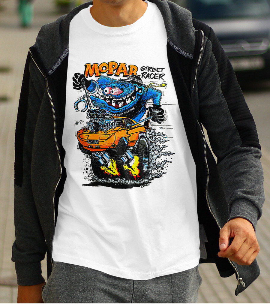 Mopar Street Racer Monster Hot Rod T-Shirt