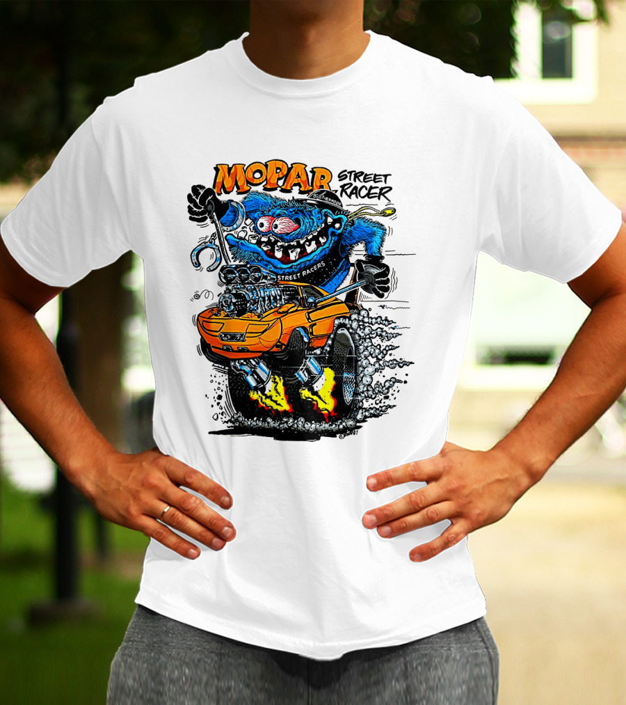Mopar Street Racer Monster Hot Rod T-Shirt